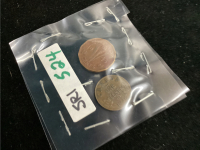 (1) CANADA 1936 PENNY + (1) 1943 TOMBAC NICKEL