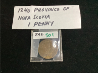 1840 PROVINCE OF NOVA SCOTIA LARGE PENNY