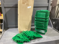BOX WITH (14) COMPOSTER BUCKETS WITH LIDS + FILTERS