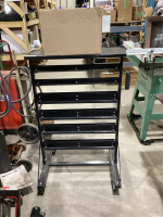 ROLLING BOLT BIN RACK