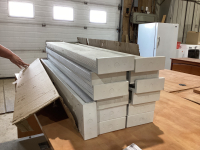BOX OF FLUORESCENT LIGHT FIXTURES - 13