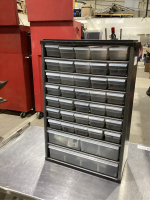 HOLT HARDWARE ORGANIZER WITH SOME CONTENTS