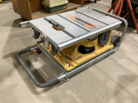 RIDGID PORTABLE TABLE SAW 10&rdquo;