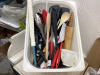 2 BOXES-CUTLERY,ROLLING PIN,KITCHEN GADGETS - 2