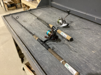 (2) FISHING RODS - BERKLEY LIGHTNING + HORIZON