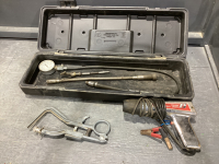 SNAP-ON COMPRESSION GAUGE, POWER TIMING PULSAR LIGHT, PISTON RING GROOVE CLEANER, HYDRAULIC LIFTER/PULLER
