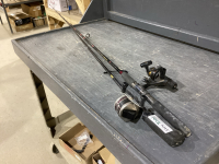 BUNDLE OF (2) FISHING RODS WITH REELS