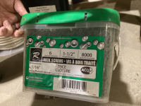 DECK SCREWS - 1 1/2"