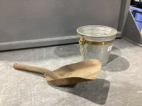 ASH BUCKET & SHOVEL