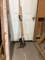 HOE, SQUARE NOSE SHOVEL, RAKE