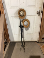 SOLAR SUNFLOWER YARD DECOR