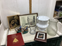 VASES, PICTURE FRAMES, FOIL PICTURE