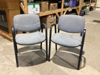 (2) STACKING OFFICE CHAIRS