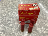 19 LIVE ROUNDS 12G 2 3/4&rdquo; 7.5 SHOT - PAL TO PURCHASE