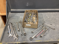FLAT OF ASSORTED WRENCHES - SAE