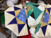 TOTE WITH PARTIALLY FINISHED QUILTING PROJECTS - 2