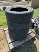 Set of four car tires