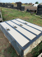 Set of steel lockers