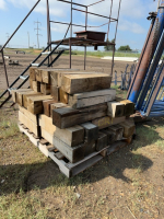 Pallet of dunnage blocks