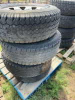 Set of four truck tires OFF 1999 FORD 3/4