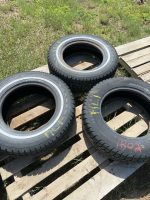 Pallet of three mismatch winter tires