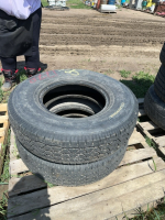 Two light truck tires