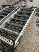 Aluminum stairs