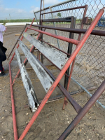 Three mixed steel panels