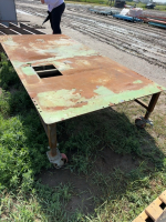 Rolling Steel table