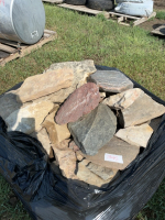One pallet of flat garden rock