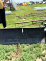 Front mount hydraulic blade