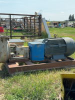 Three phase motor with magnum pump