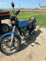 1977 Yamaha 500 motorbike