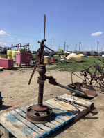 BIG CAST ANTIQUE PUMP W/ SPOUT