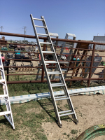ALUMINUM EXTENSION LADDER