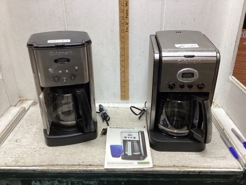 2 CUISINART COFFEE MAKERS