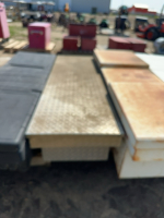 Single lid, aluminum cross box