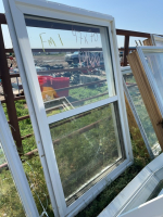 Single double window