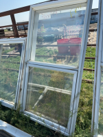 Two piece window