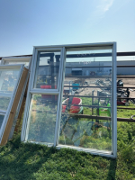 Large three-piece window