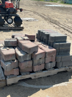 Pallet of garden blocks