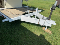 Tandem bumper pull , utility trailer