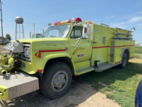 1982 GMC C7500 firetruck truck