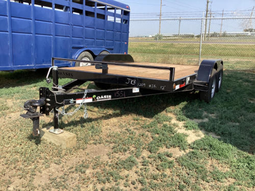 OASIS 12 ft TANDEM CARHAULER TRAILER