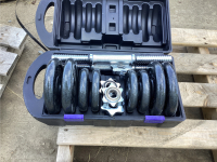 CAP 40 LB ADJUSTABLE DUMBELL SET