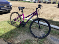 PURPLE CCM 20 EQUATER WOMENS BIKE - 21 SPEED