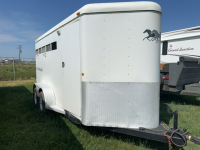 2006 Outback by Circle J 3 horse slant load horse trailer