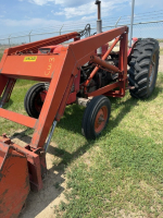 Massey Ferguson 65 diesel tractor with loader