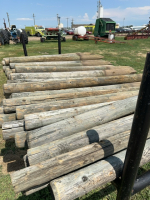 Quantity of used 3 to 5 fence posts