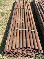 One banded bundle of 10&rsquo;6&rdquo; steel pipe